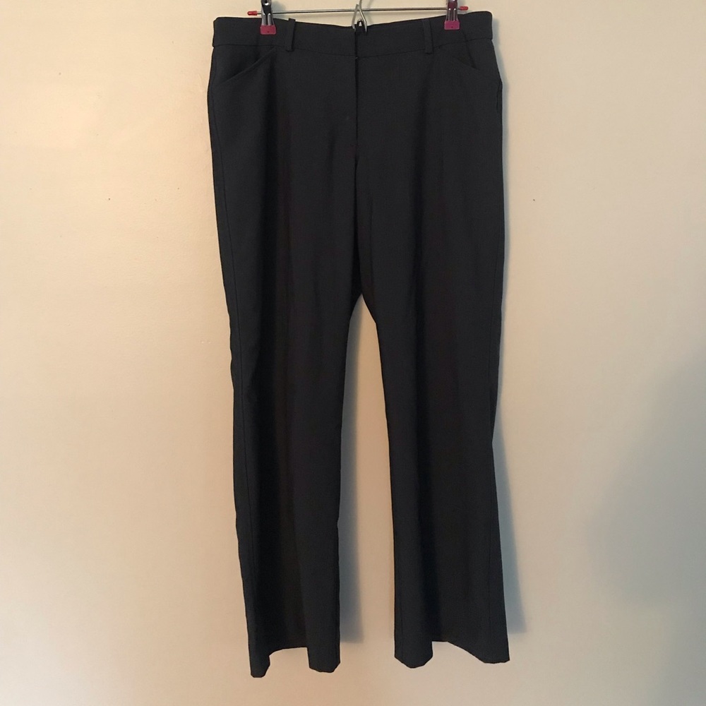 Worthington 14P Petite Dark Gray Dress Pants